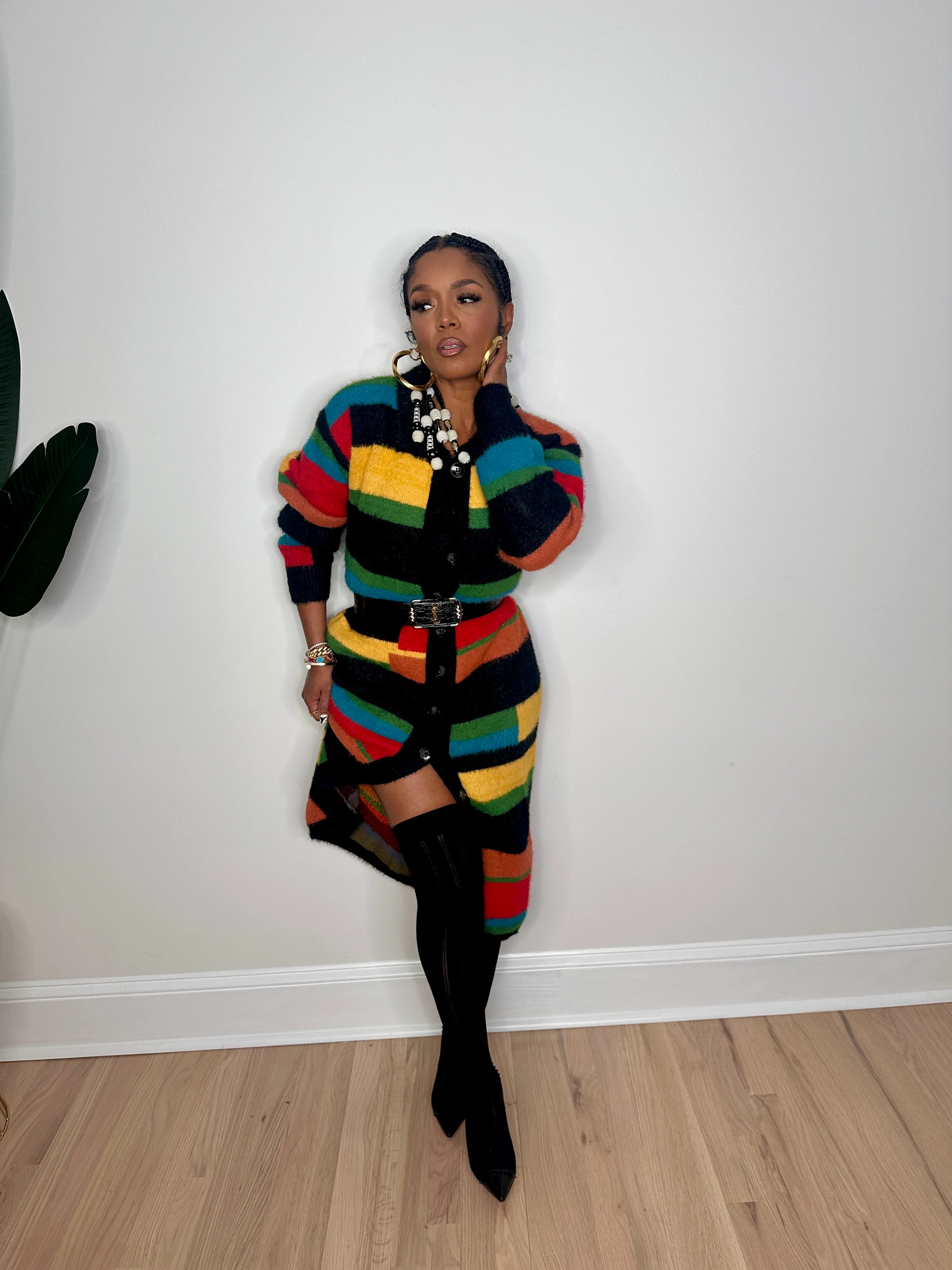 Multi Color Cardigan