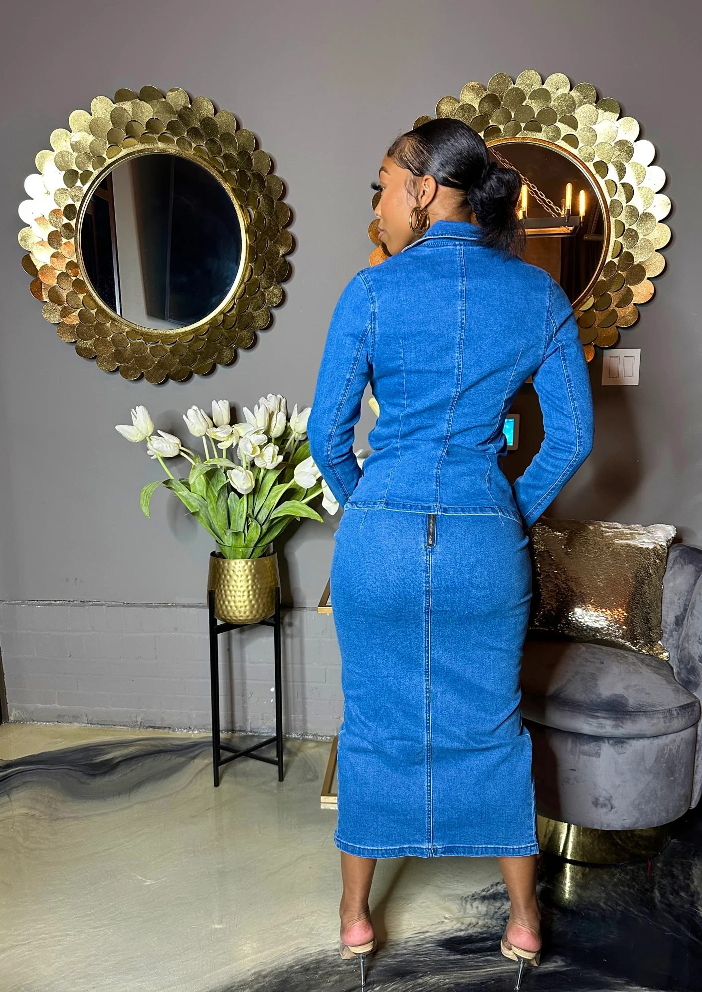 My Bossy Denim Set - Image 2