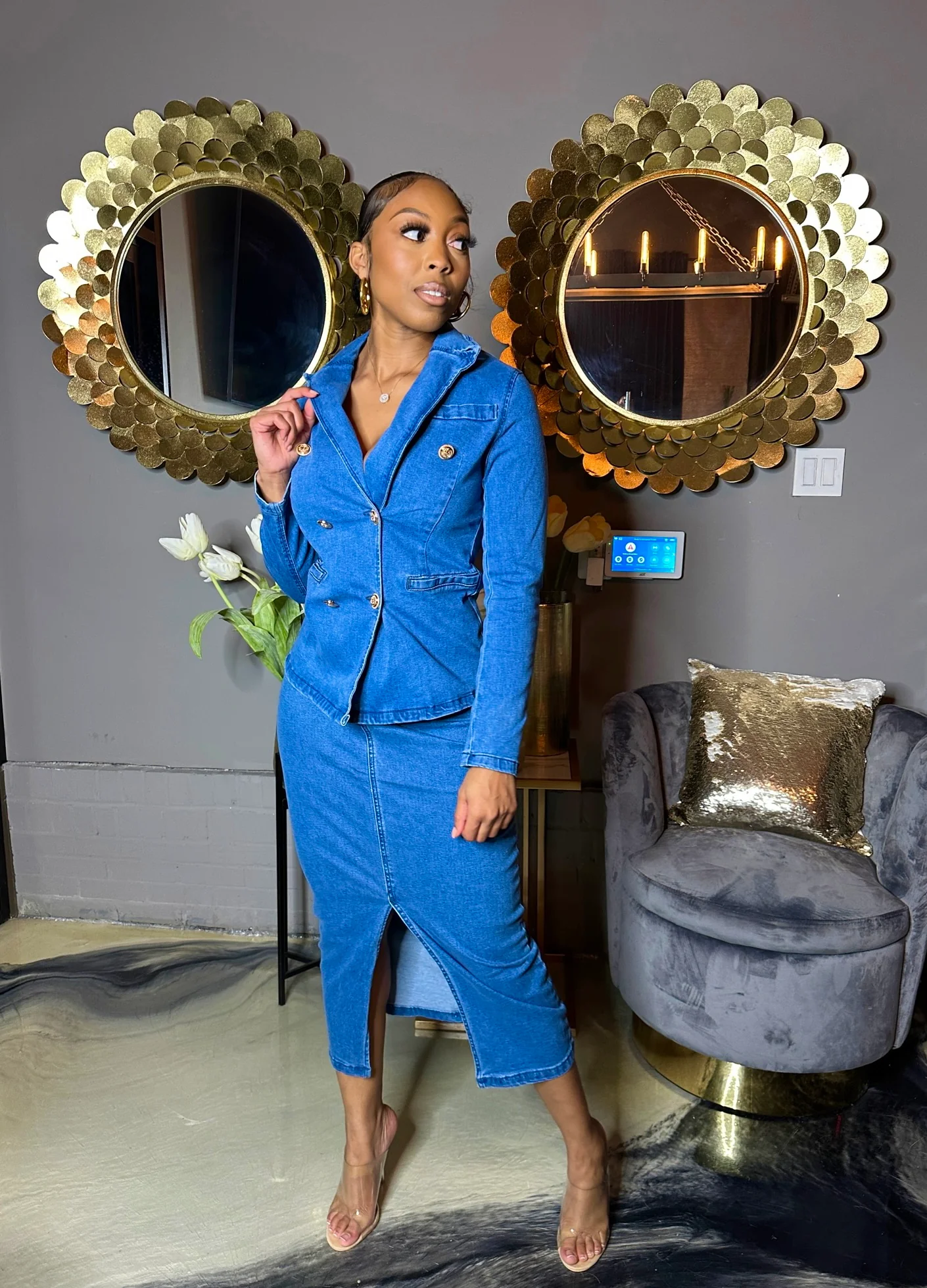 My Bossy Denim Set - Image 3
