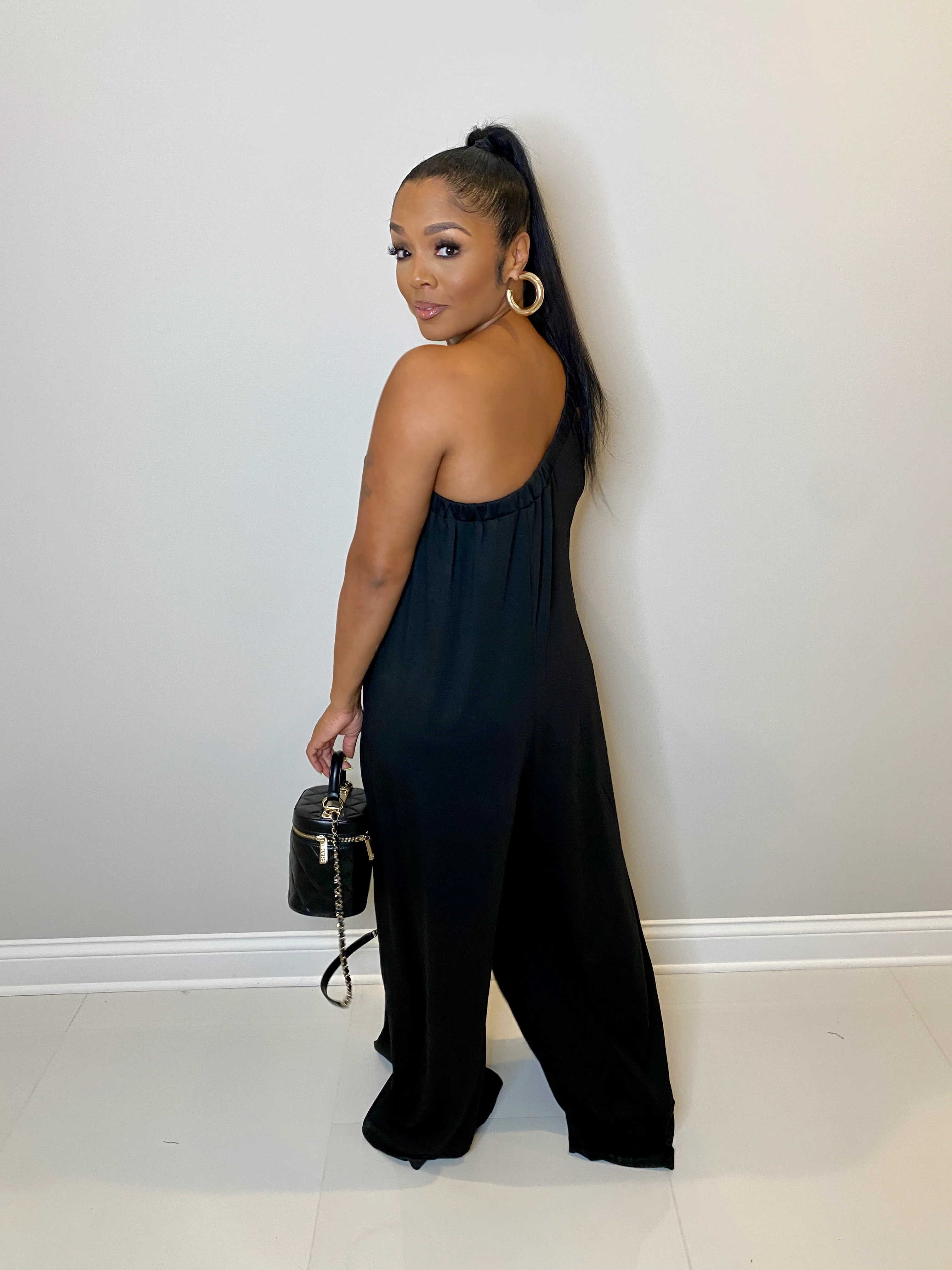 One Shoulder Flow Jumper - Image 8