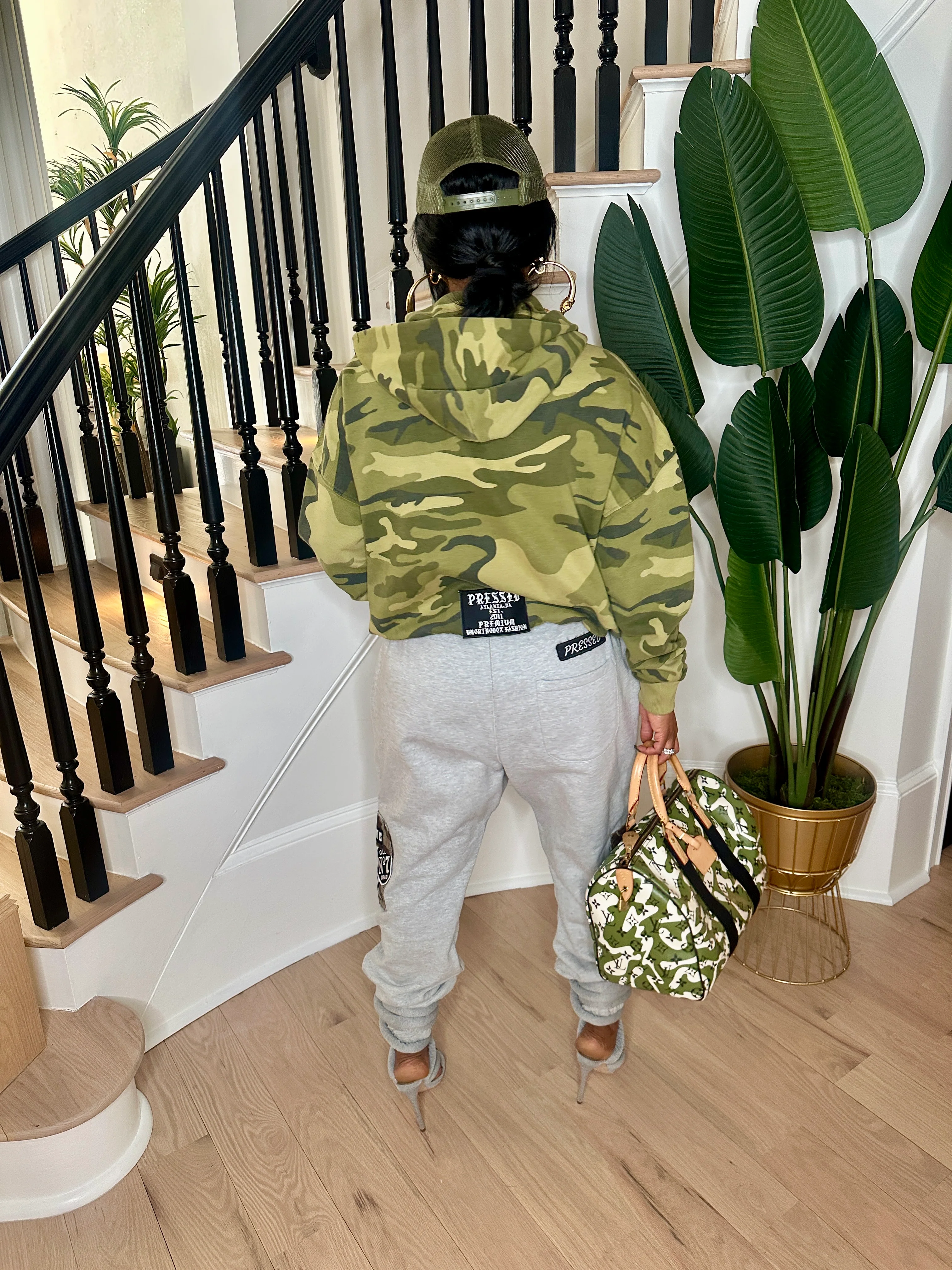 Pressed Camo Hoodie - Image 7