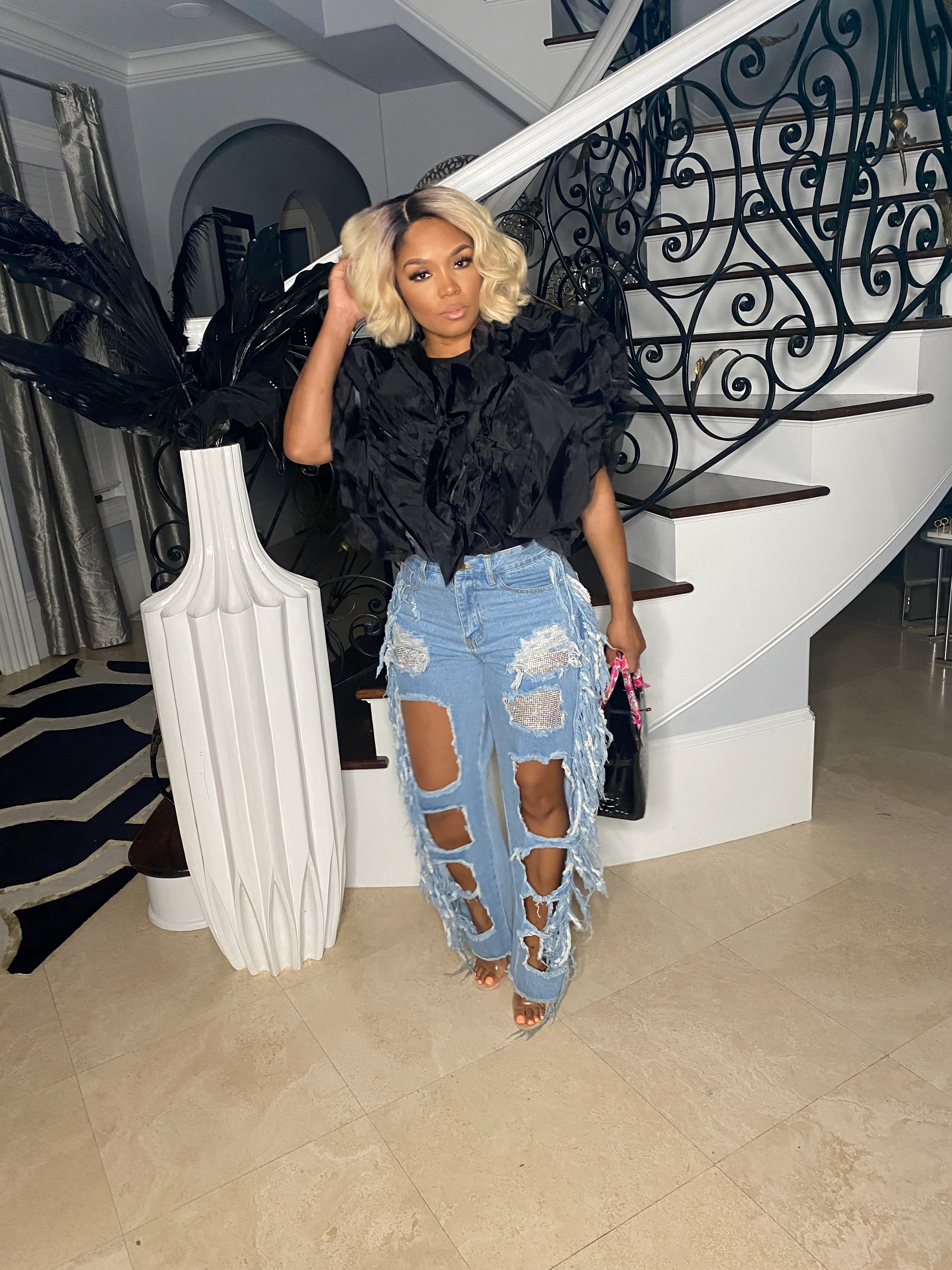 Slaying in Ruffles Top - Image 3